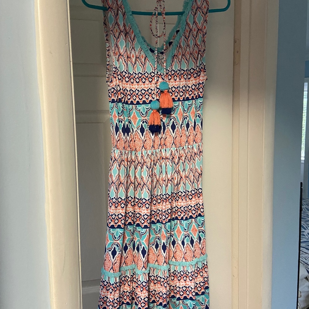 Cabana life maxi dress